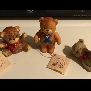 🇺🇸Vtg Lucy and Me Collectible Bears - Set of 3